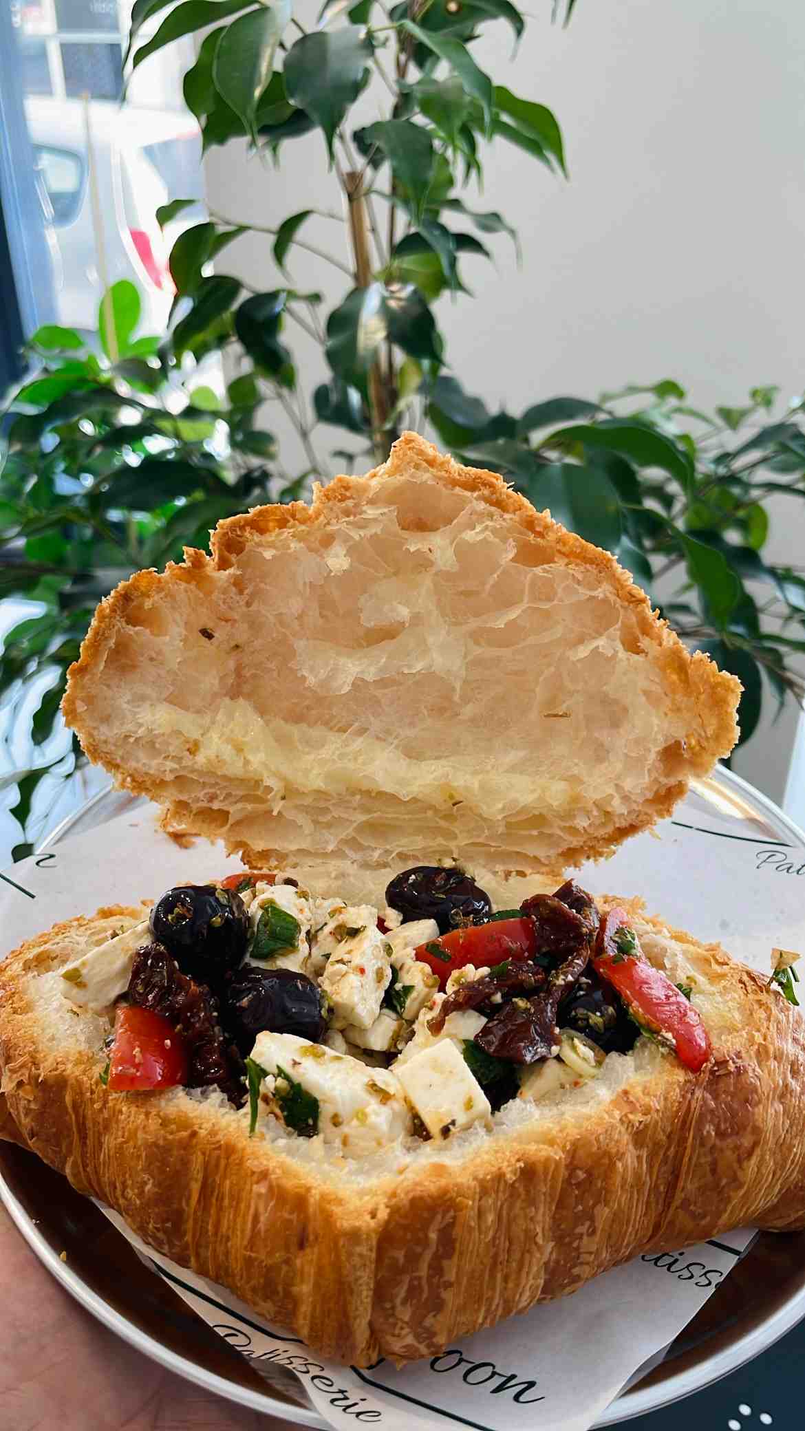 Seashell Croissant Sandwich<br>