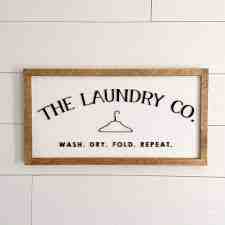 We have laundry service