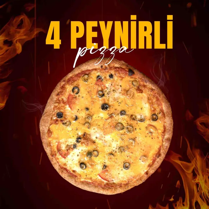 4 PEYNİRLİ PİZZA