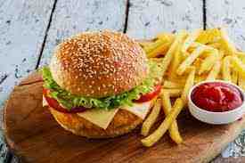 Tavukburger Menü