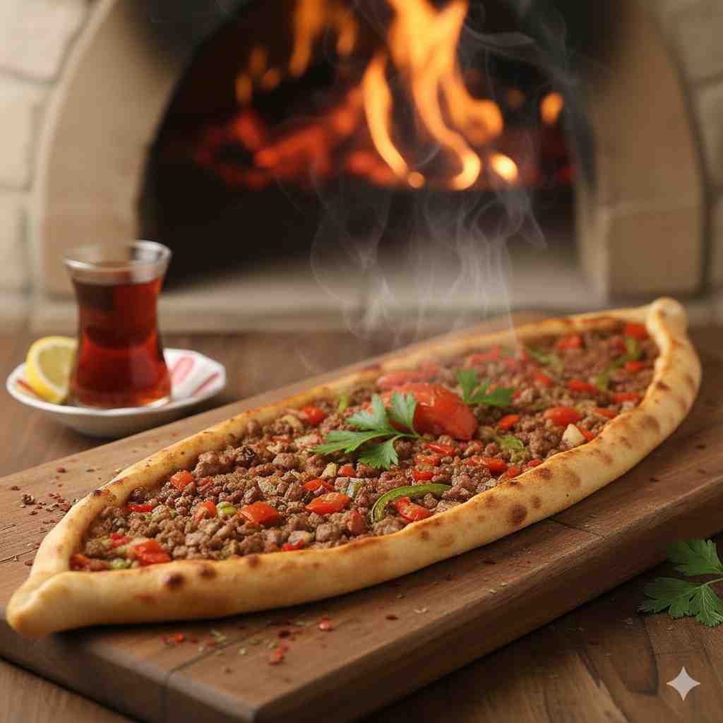 Kuşbaşı'lı Karadeniz pidesi&nbsp;