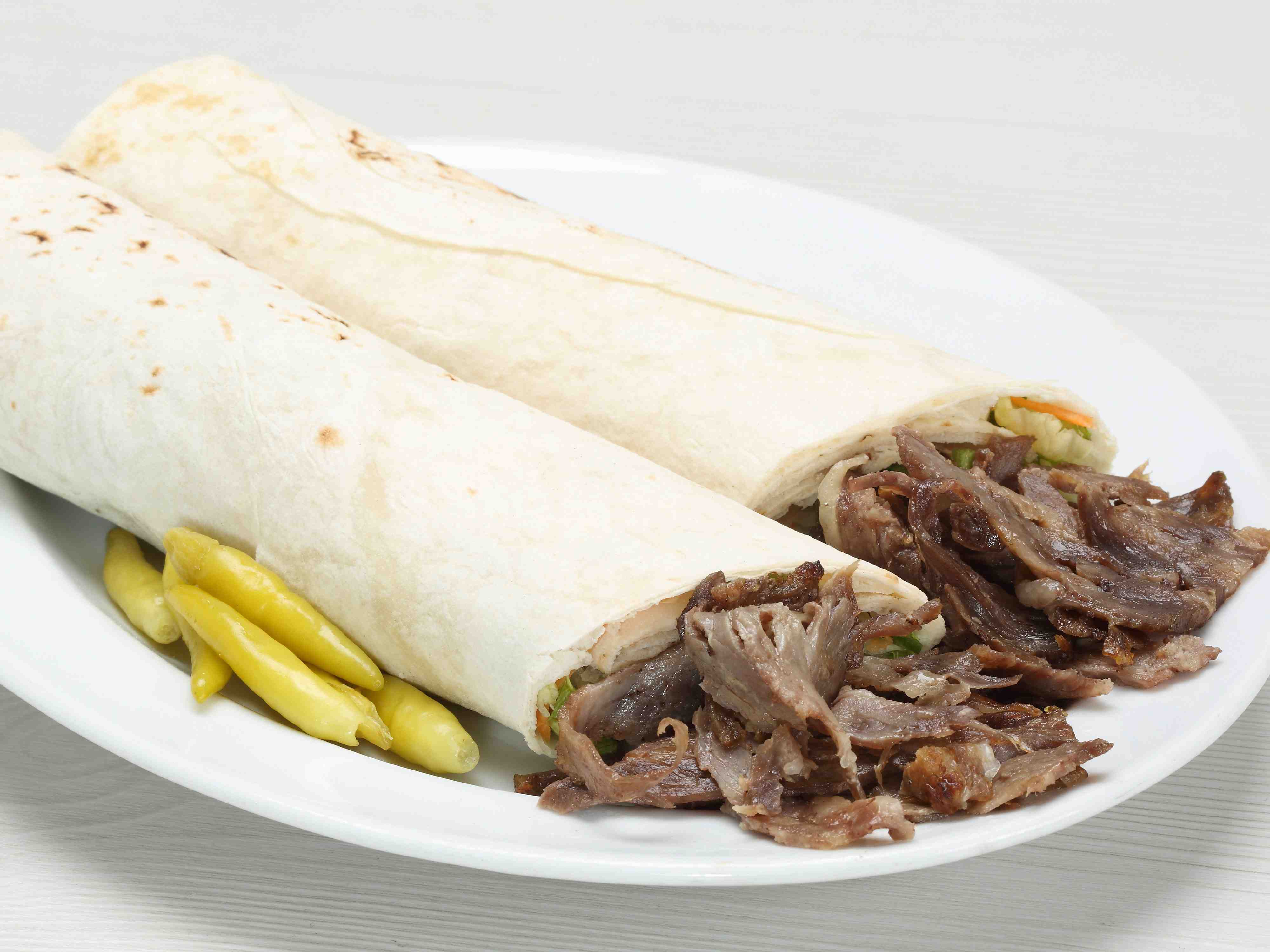 <font><font>Et döner dürüm</font></font><br>