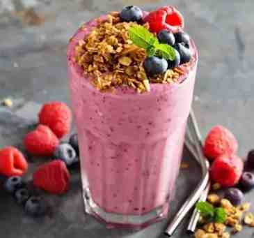 Orman Meyveli Milkshake