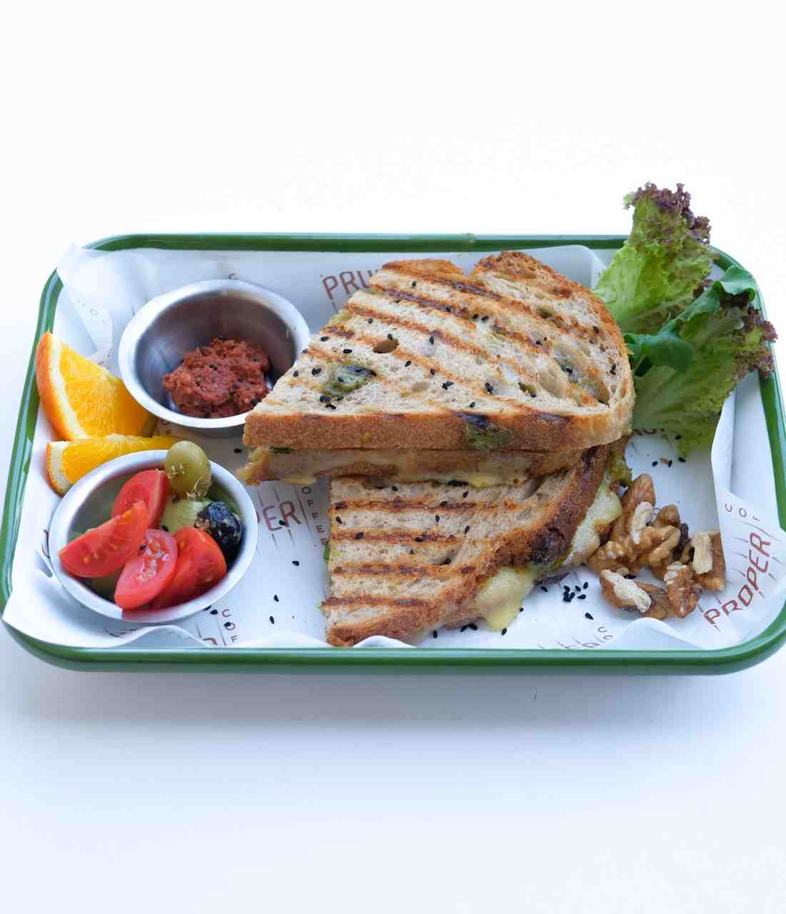 Pesto Toast&nbsp;<br>