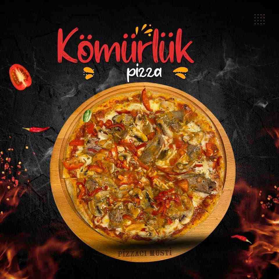 KÖMÜRLÜK PİZZA