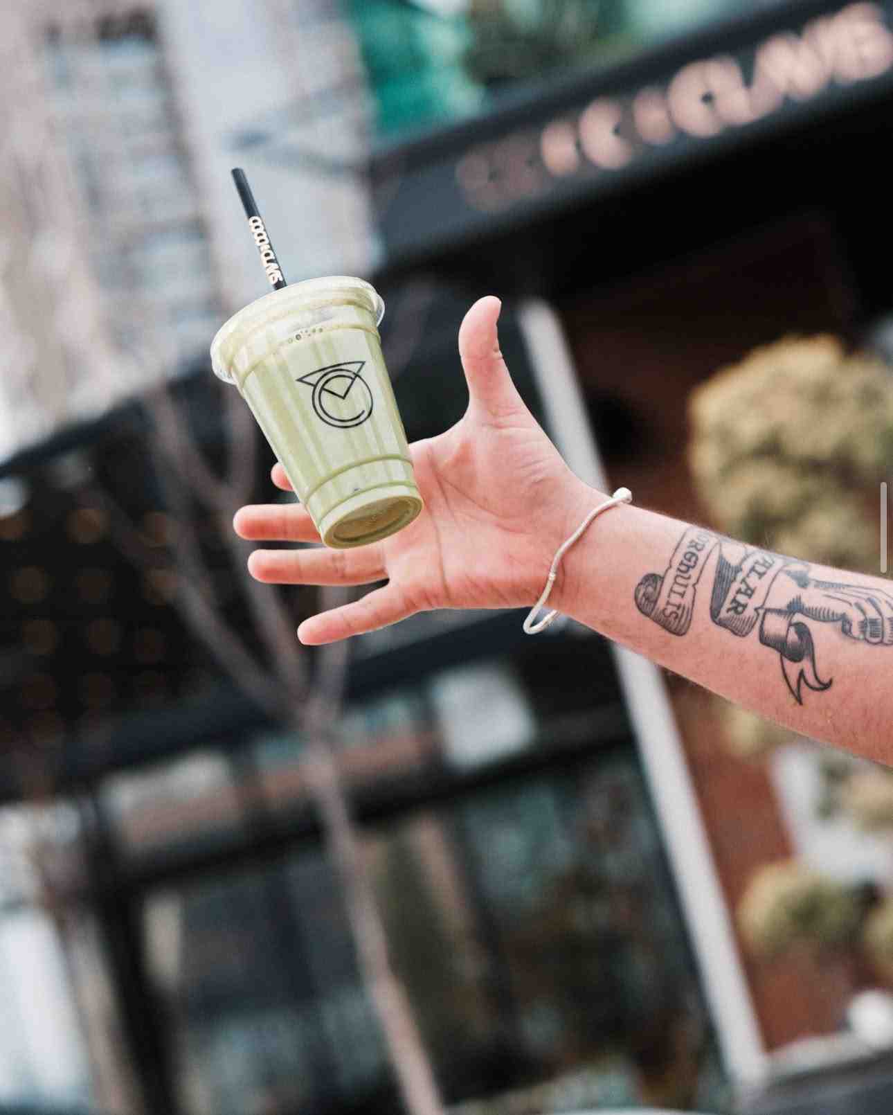 Ice Matcha Latte<br>